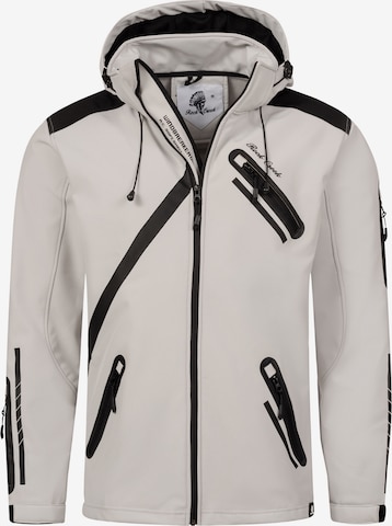 Rock Creek Outdoorjacke in Grau: predná strana