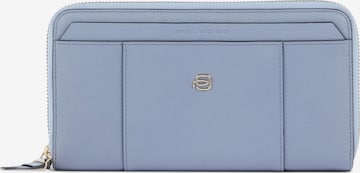 Porte-monnaies Piquadro en bleu : devant