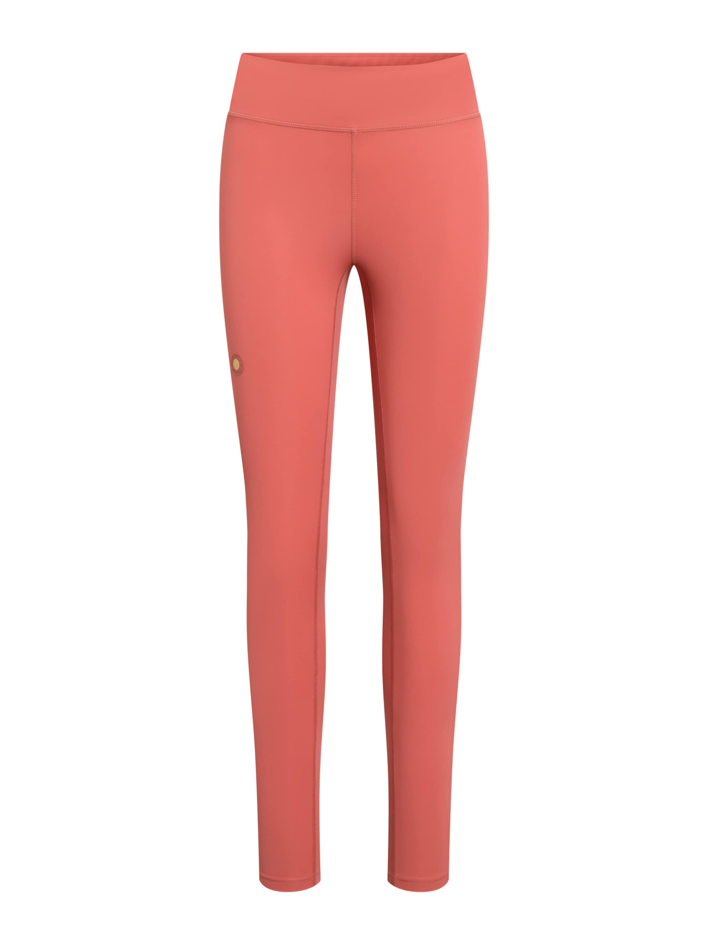 GOLD´S GYM APPAREL Skinny Sports trousers 'BROOKE' in Orange: front