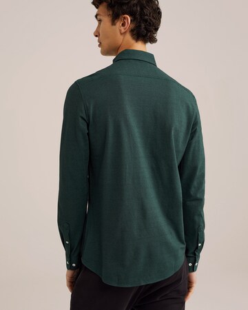 Slim fit Camicia di WE Fashion in verde