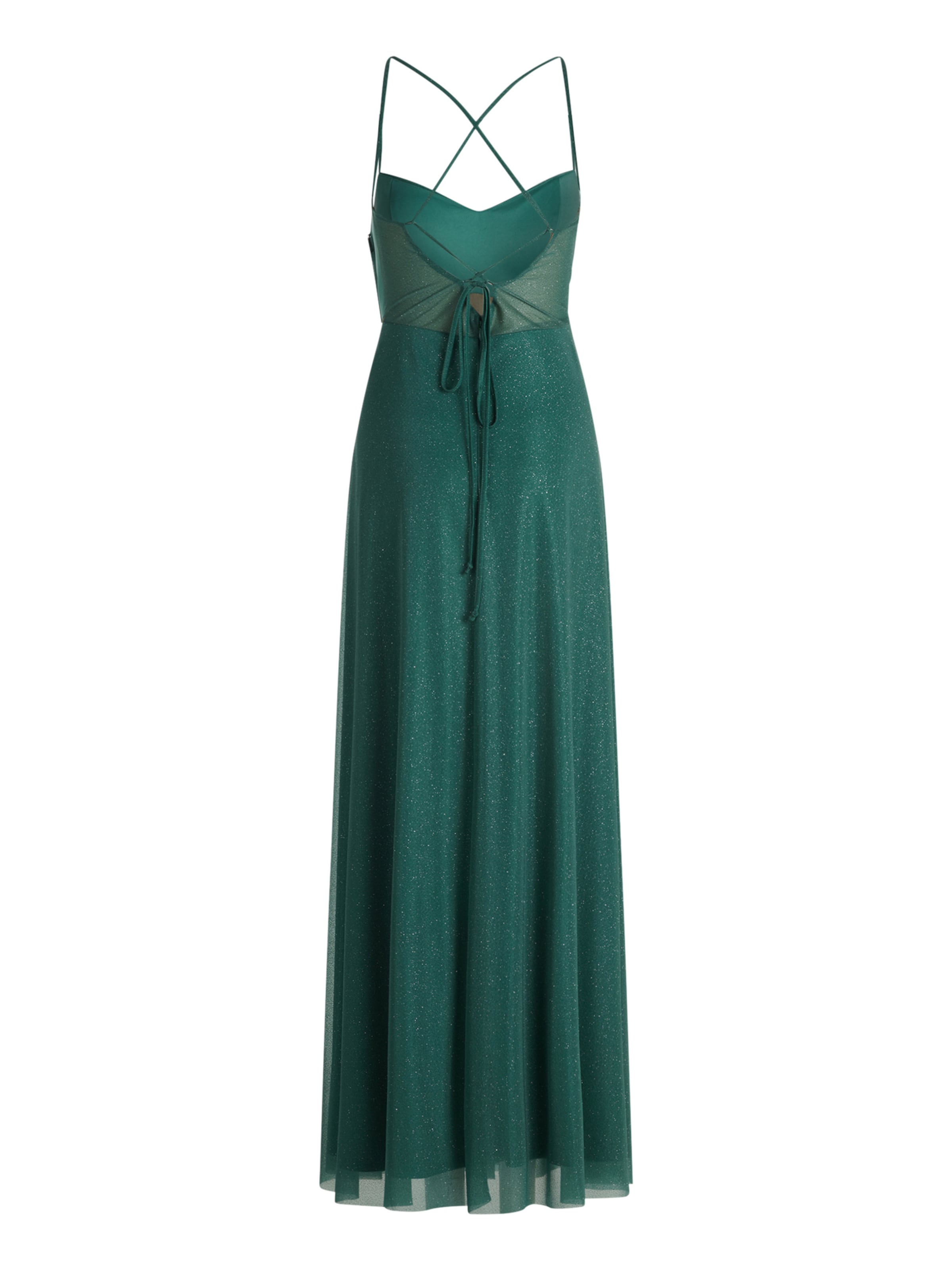 Robe de soirée Vera Mont en vert