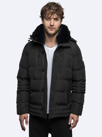 CARISMA Winter Jacket in Black: front