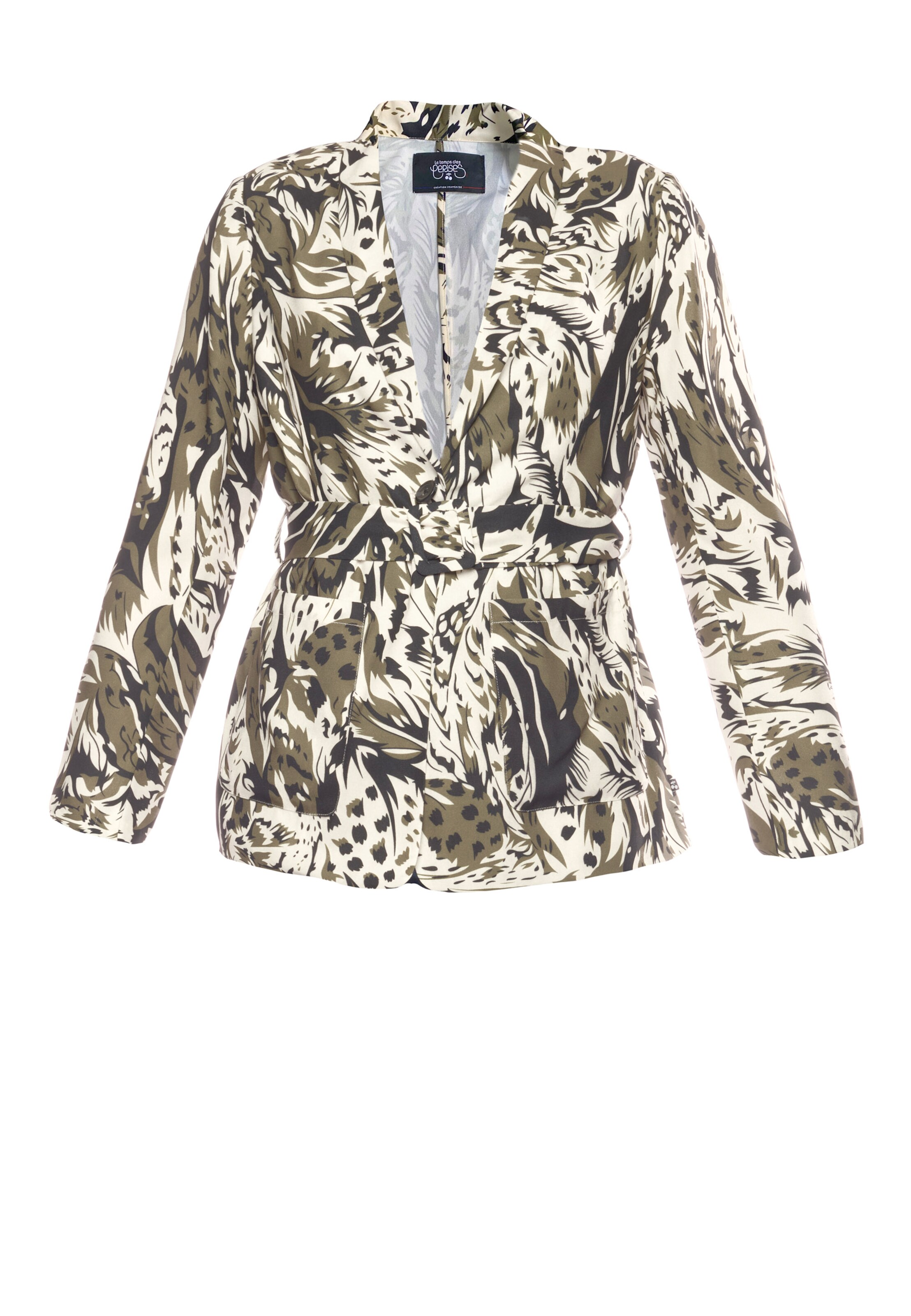 Le Temps Des Cerises Blazer 'Salome' in Mixed colors: front