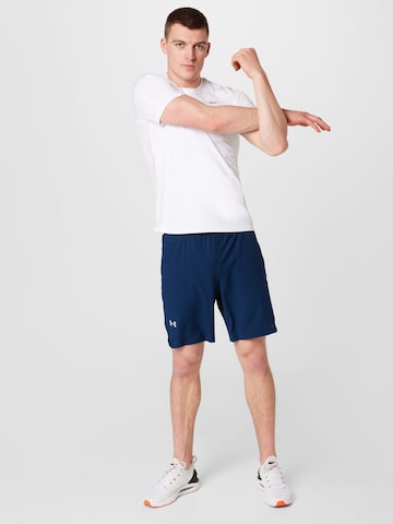 UNDER ARMOUR Regular Workout Pants 'Vanish' in Blue