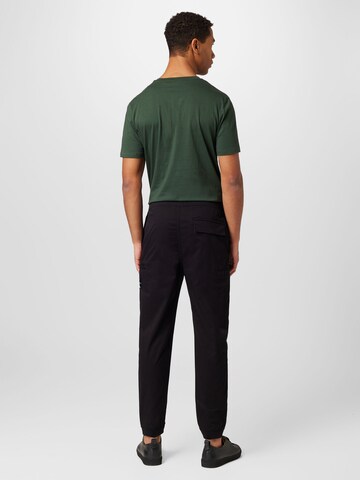 Calvin Klein Jeans Tapered Παντελόνι σε μαύρο