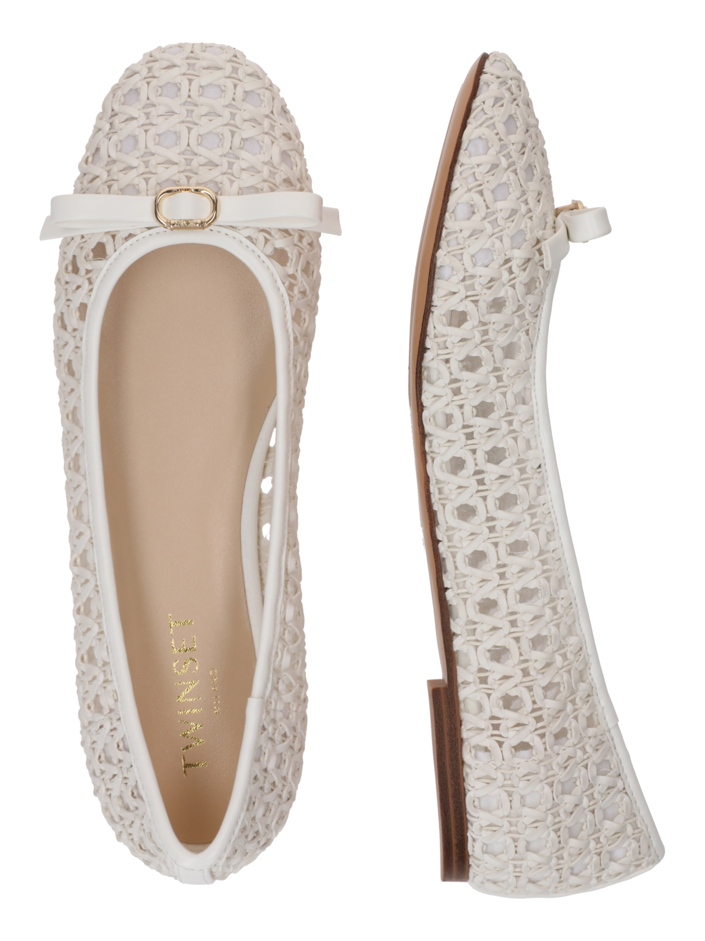 balts Twinset Balerīnas