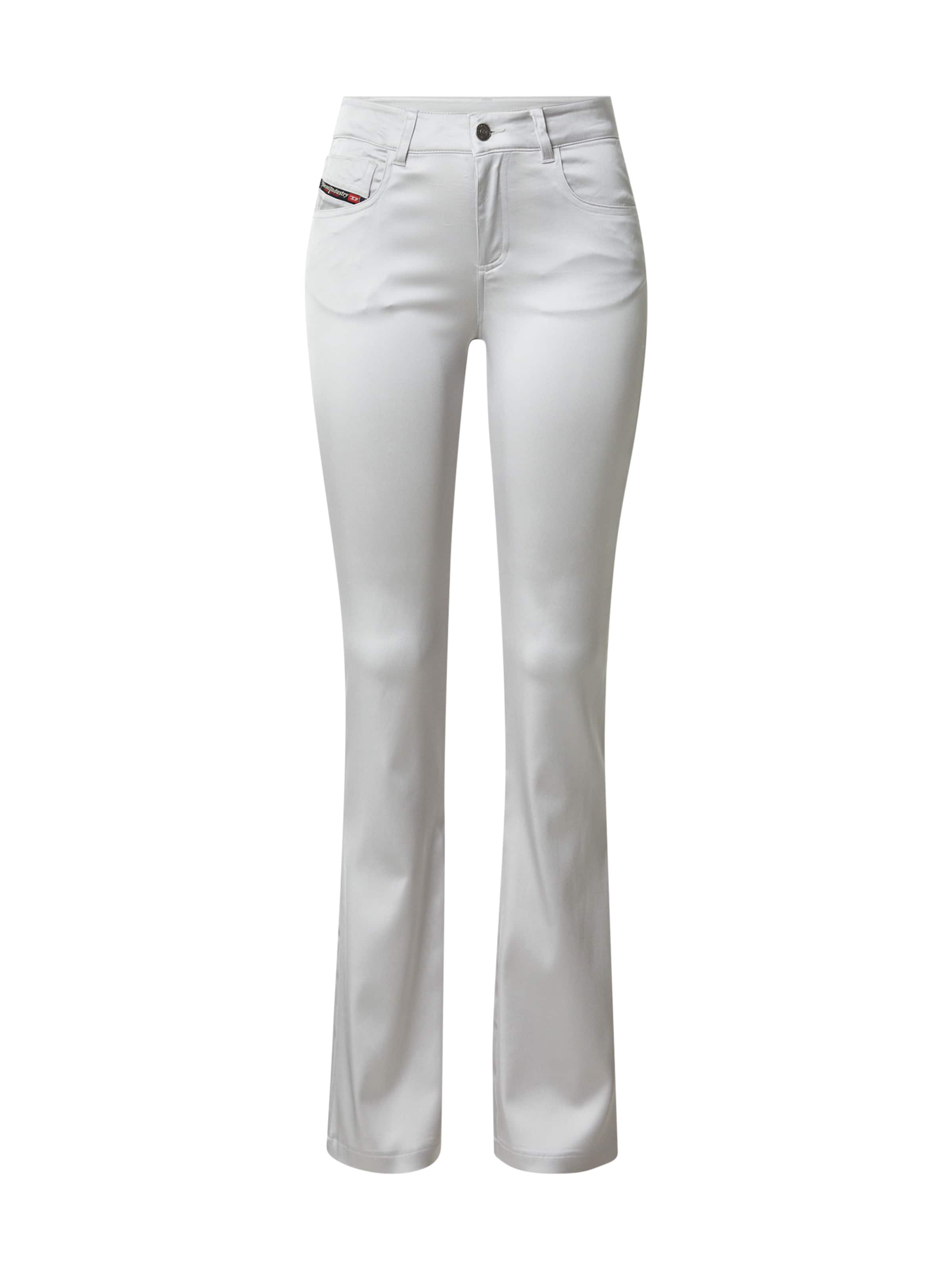 sudrabs DIESEL Paplatināti gali Bikses 'P-EBBEY': no priekšpuses