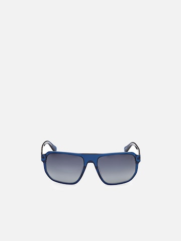 TIMBERLAND - Gafas de sol 'Timberland TB00075 Shiny blue 61/19/155 MAN Sunglasses' en azul: frente