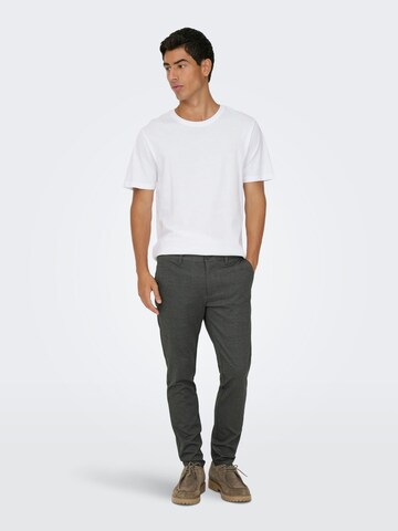 Only & Sons Baggy Broek 'Mark' in Grijs