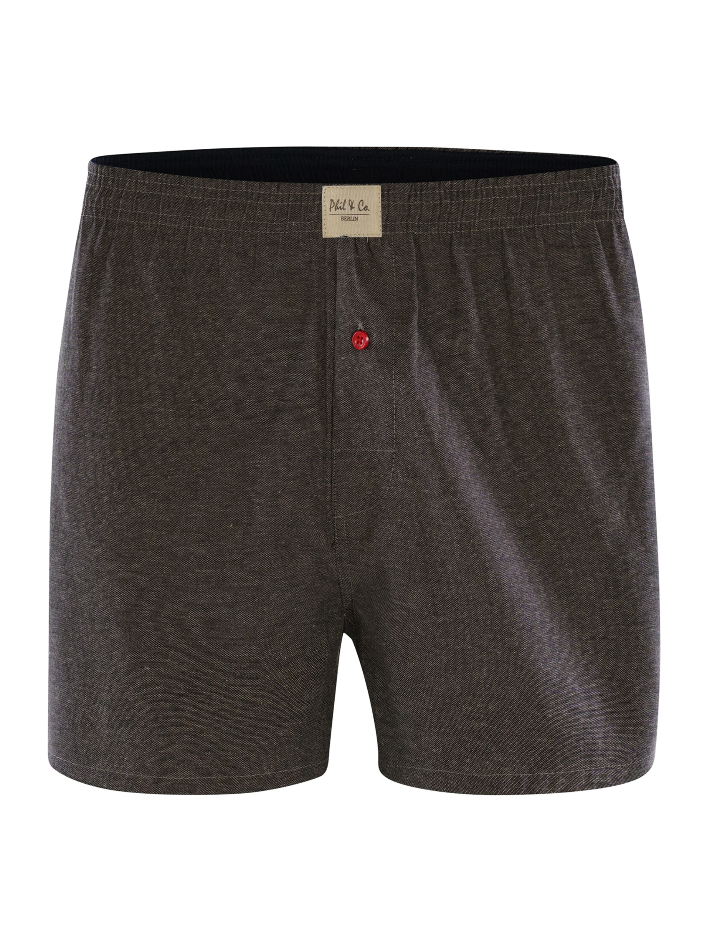 Phil & Co. Berlin Boxer shorts ' Classic Sets ' in Grey