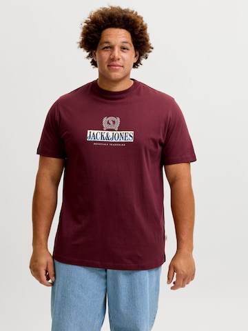 JACK & JONES Shirt in Red: front