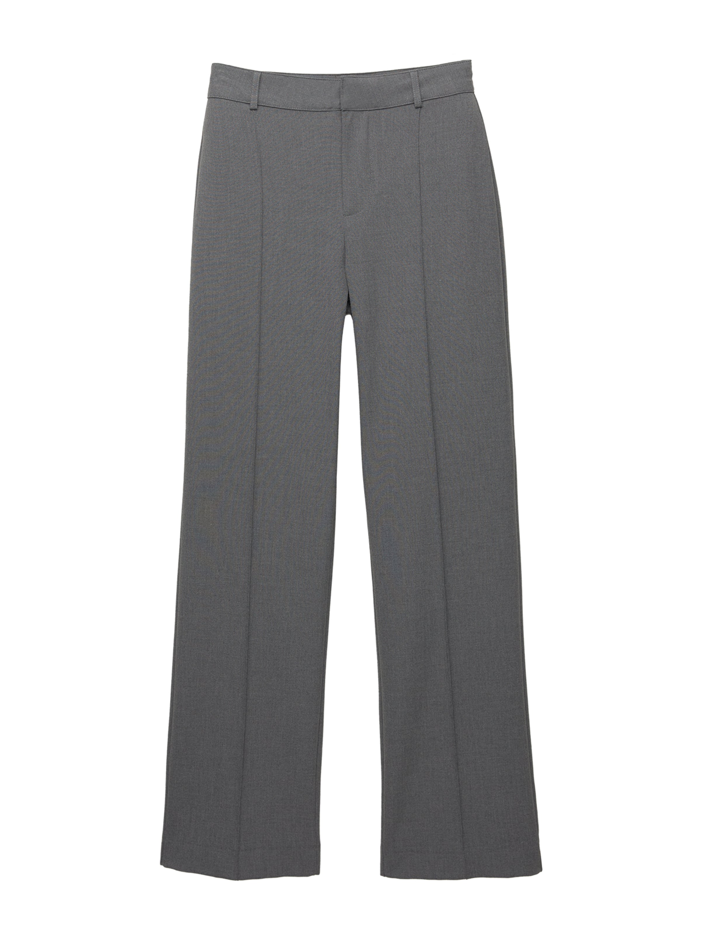 Pull&Bear Trousers in Grey: front