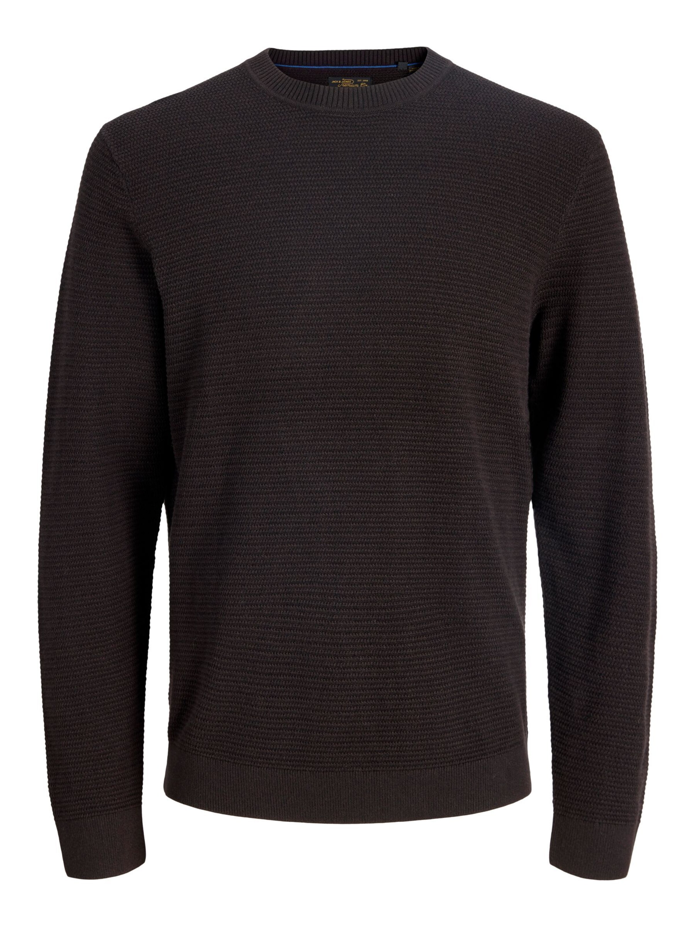 JACK & JONES Sweater in Brown: front