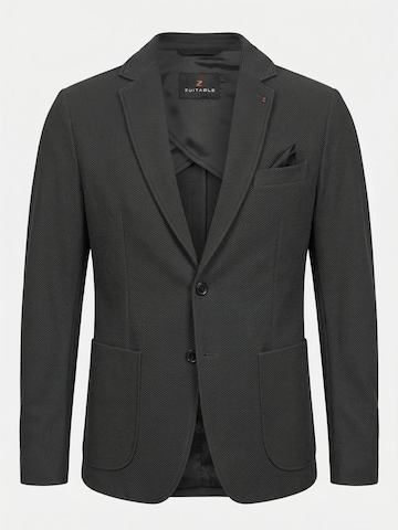 Zuitable Slim Fit Sakko 'DiBob'‌‌‌ in Braun