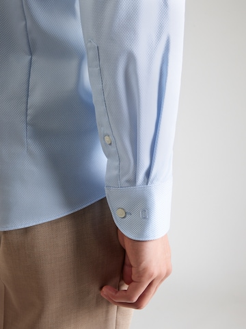 Coupe slim Chemise business OLYMP en bleu