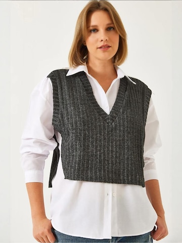 Camicia da donna di Bianco Lucci in bianco: frontale