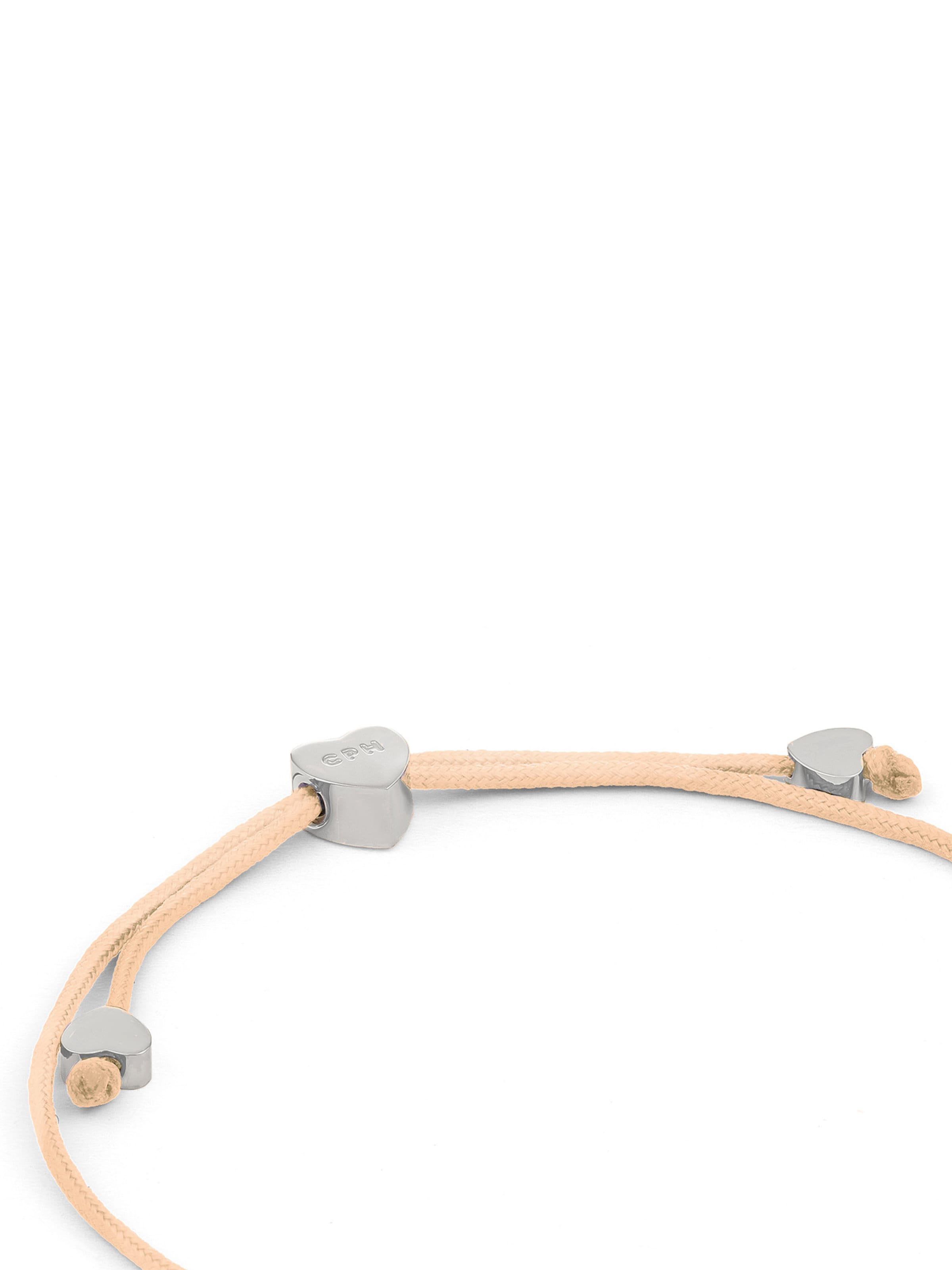 Copenhagen Studios Armband 'Balloon Hearts' in Beige