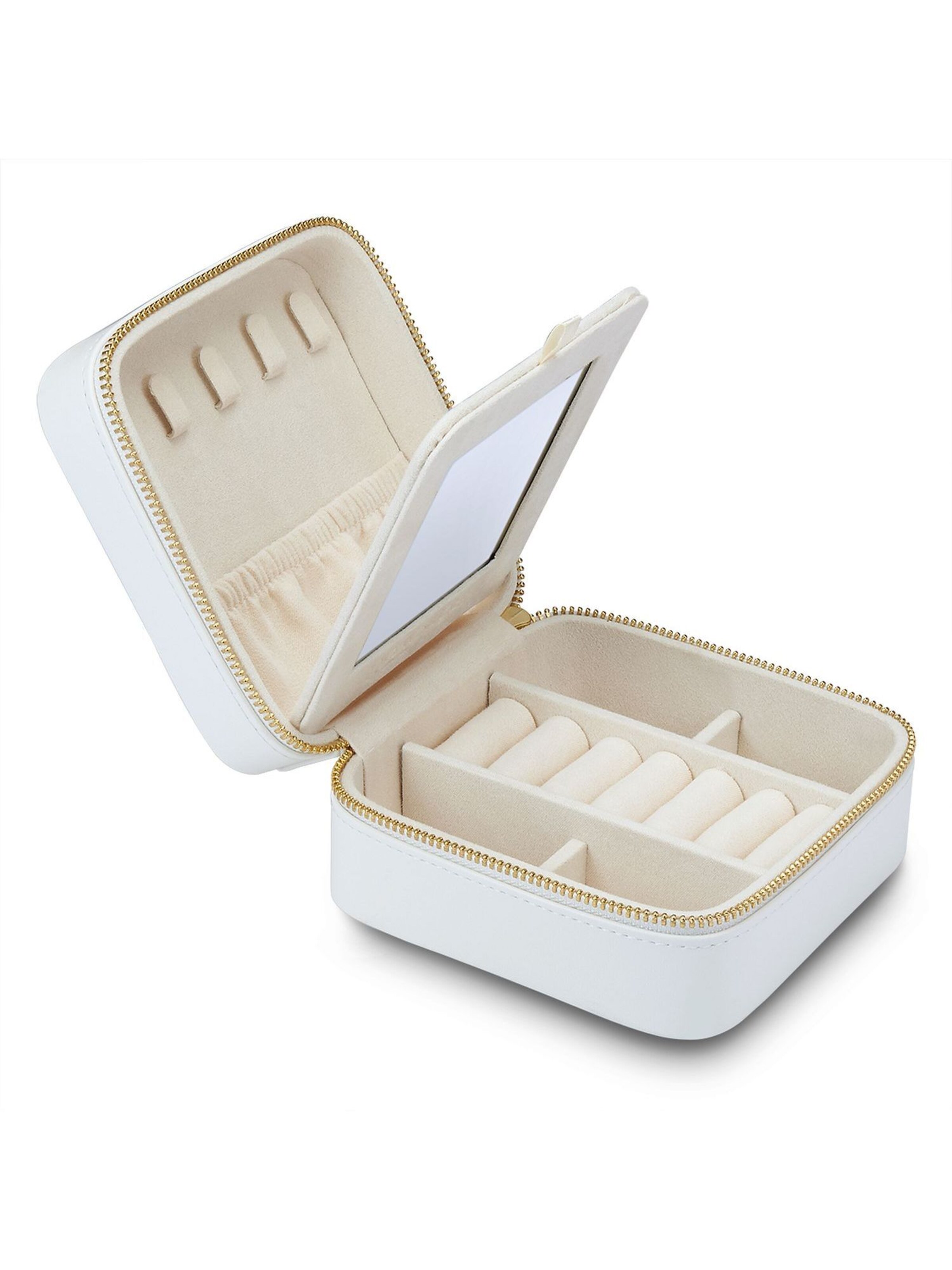 Boîte à bijoux Glanzstücke München en blanc