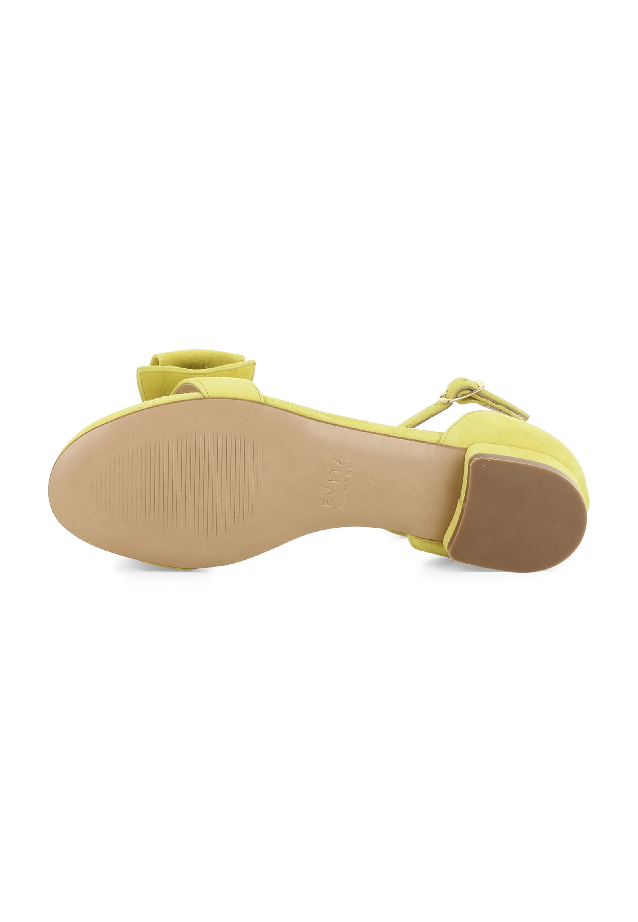 EVITA Strap sandal 'SALVINA' in Yellow