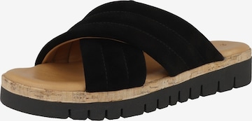 s.Oliver Mules in Black: front