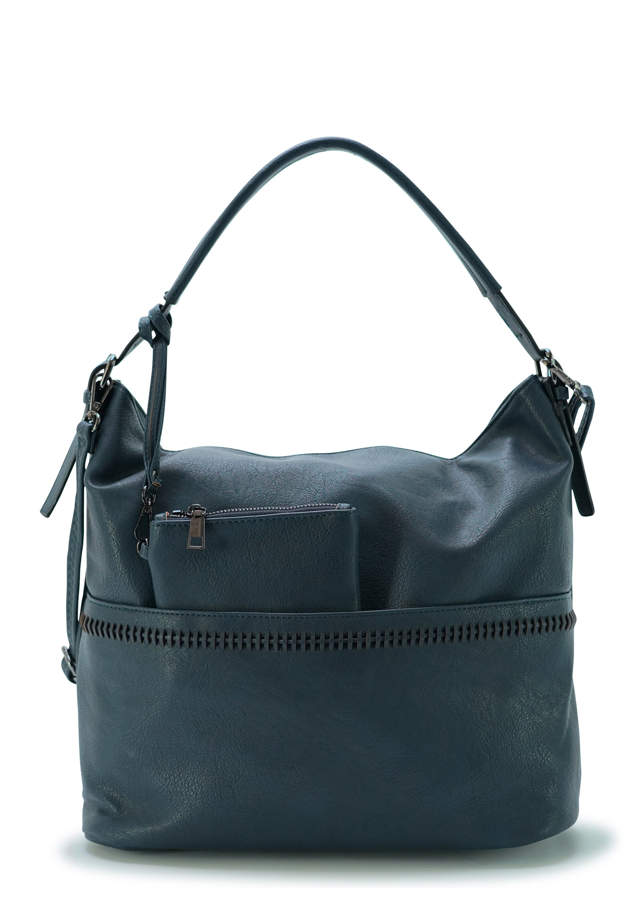 HARPA Handbag in Blue: front