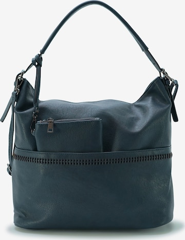 HARPA Handbag in Blue: front