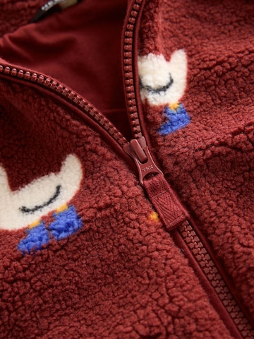 Next Fleece jas in Rood