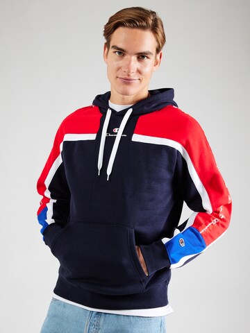 Champion Authentic Athletic Apparel Sweatshirt in Blau: Vorderseite