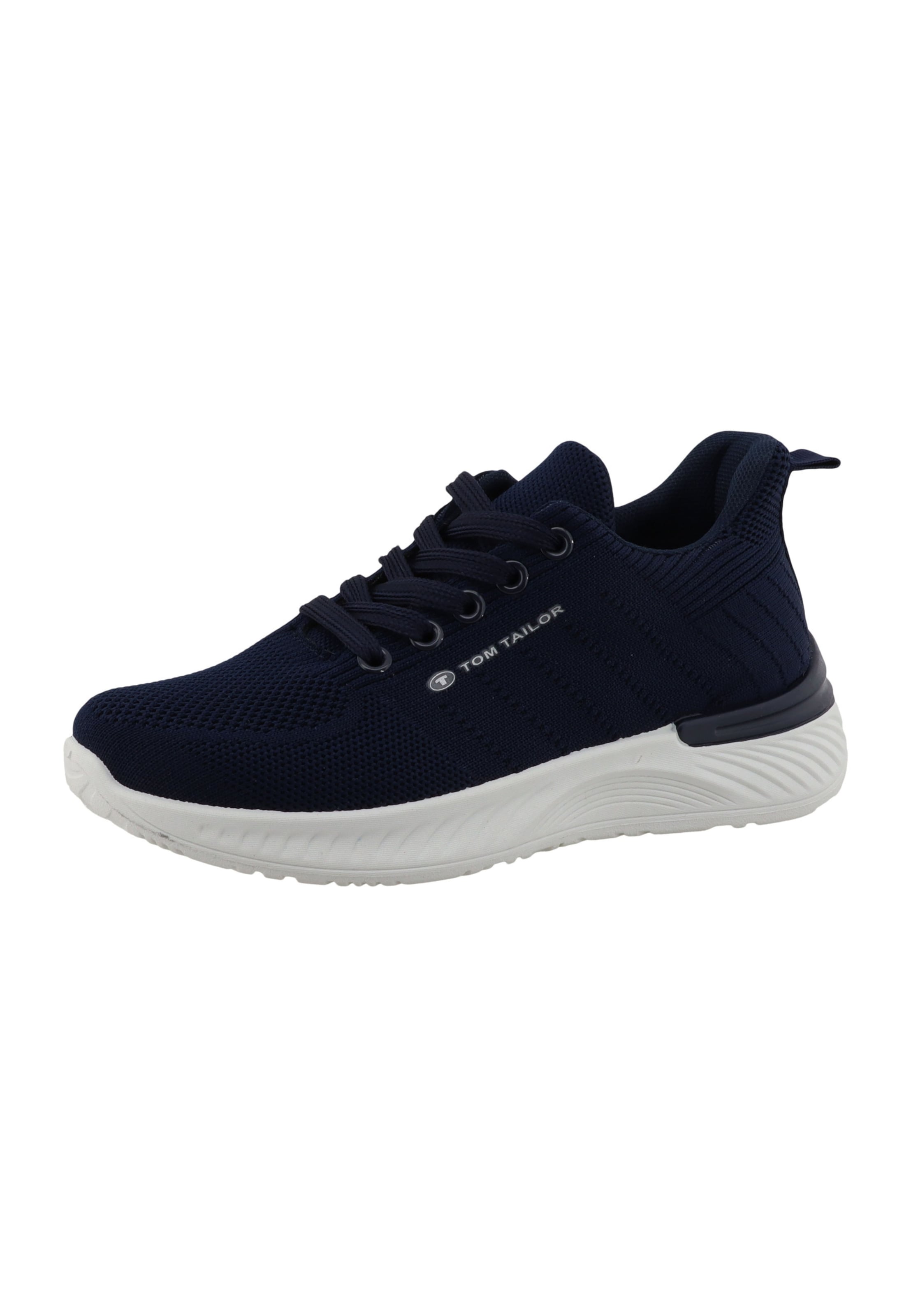 TOM TAILOR Platform trainers in Blue: front