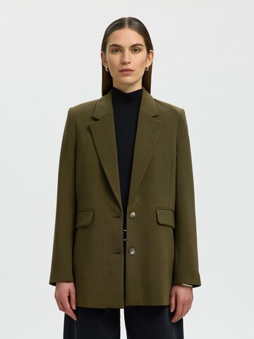SELECTED - Blazer en marrón: frente