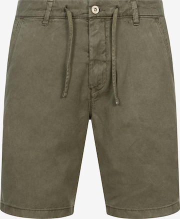 Regular Pantalon INDICODE JEANS en vert : devant