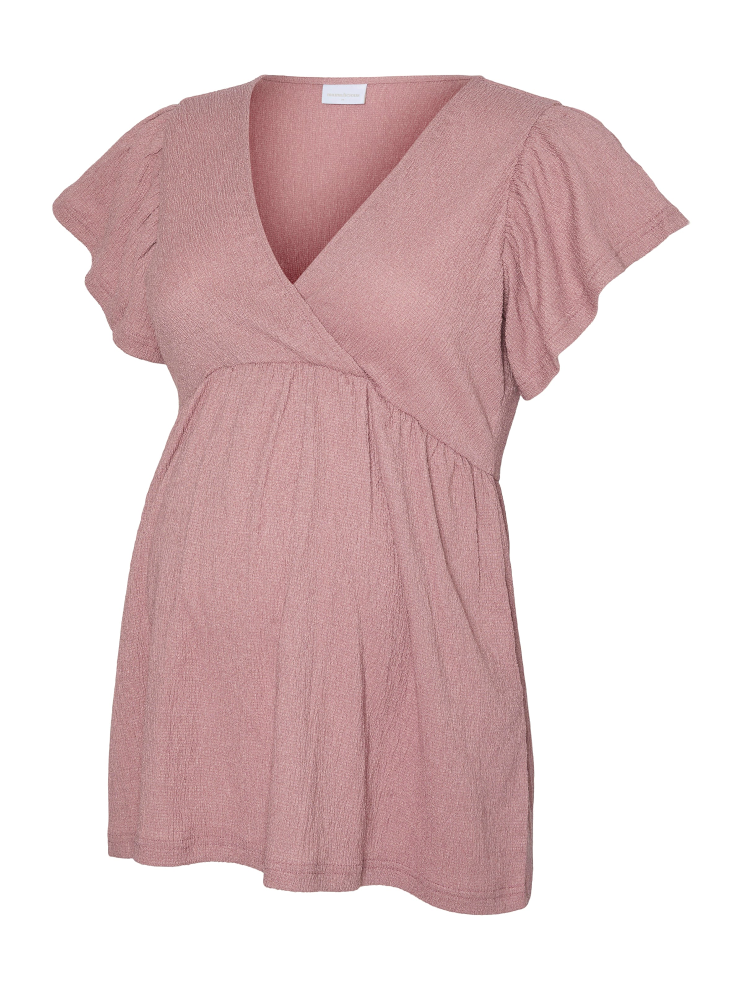 rozā MAMALICIOUS T-Krekls 'MLCaileen Tess': no priekšpuses