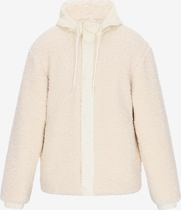 Giacca di mezza stagione di MO in bianco: frontale