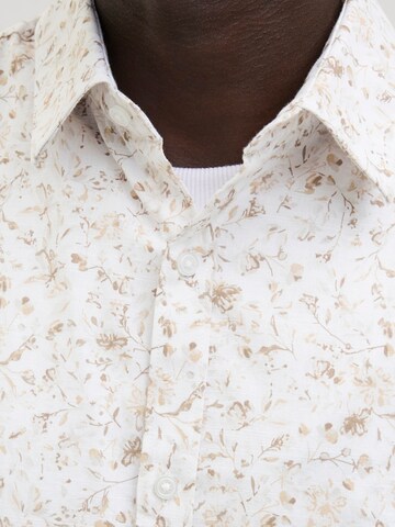 JACK & JONES Regular Fit Skjorte 'JPRBLASUMMER' i hvid