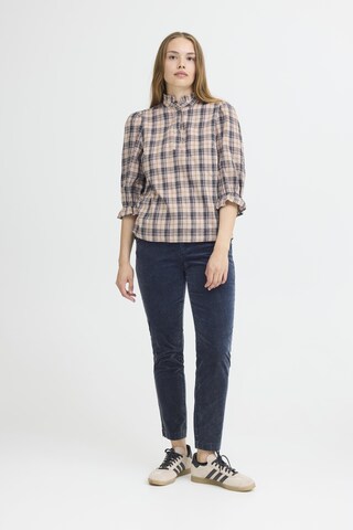 Pulz Bluse 'PZEvie' i beige