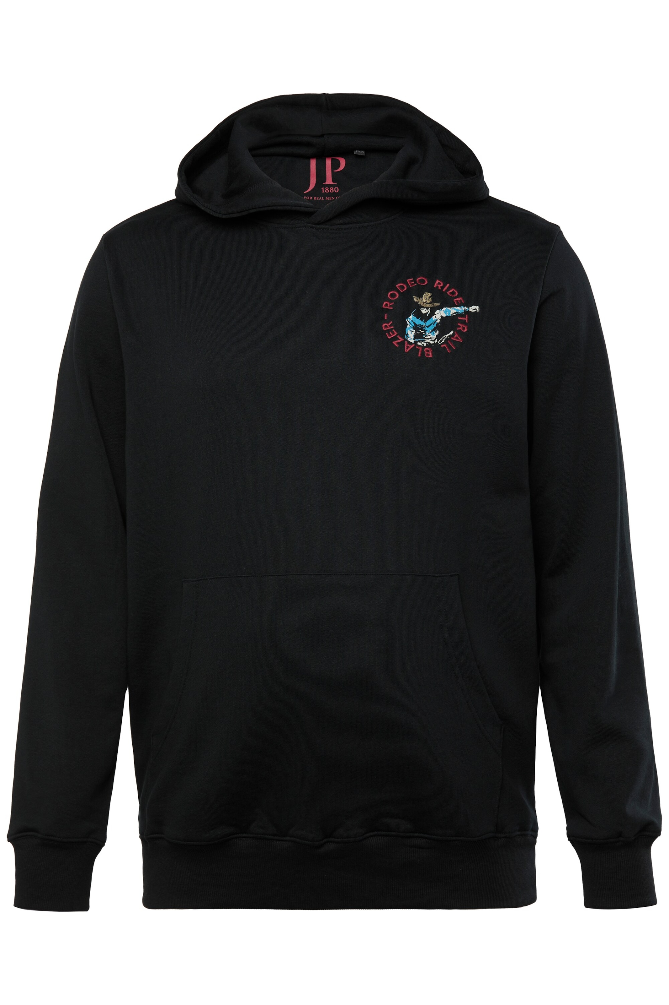 JP1880 Sweatshirt in Zwart: voorkant