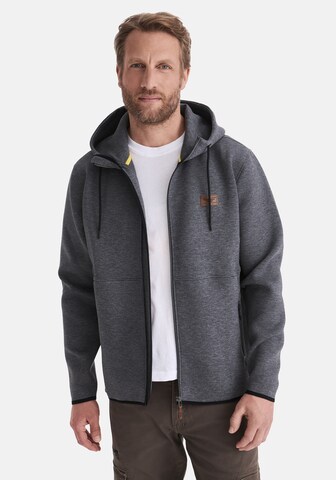 Veste de survêtement 'Samuel' Hero en gris : devant