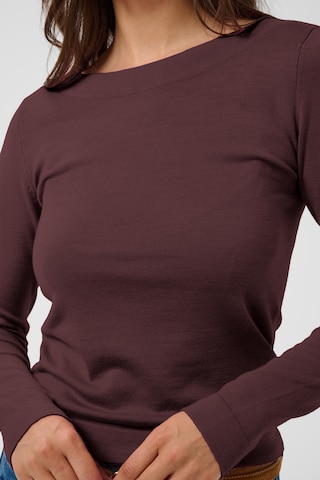 Kaffe Sweater 'KALizza' in Brown