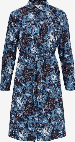 Robe-chemise 'RAWENA' OBJECT en bleu : devant