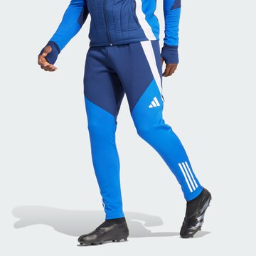 ADIDAS PERFORMANCE Tapered Sporthose 'Tiro 24 Competition' in Blau