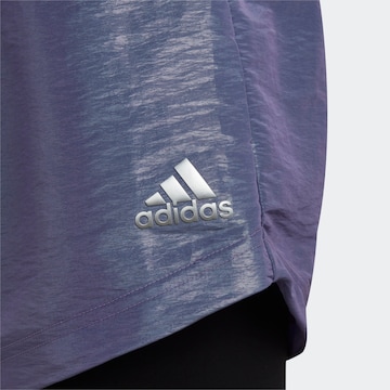 ADIDAS SPORTSWEAR Regular Workout Pants 'Dance Loose Fit Two-In-One' in Purple