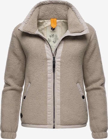 Ragwear Fleecejacke 'Nordicka' in Beige