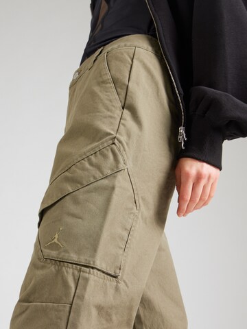 Wide leg Pantaloni 'CHICAGO' de la Jordan pe verde