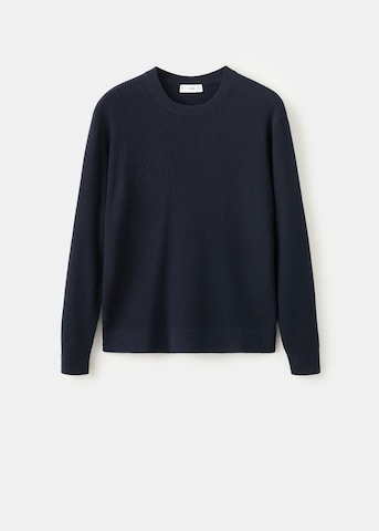 MANGO MAN Sweater 'Antigua' in Blue
