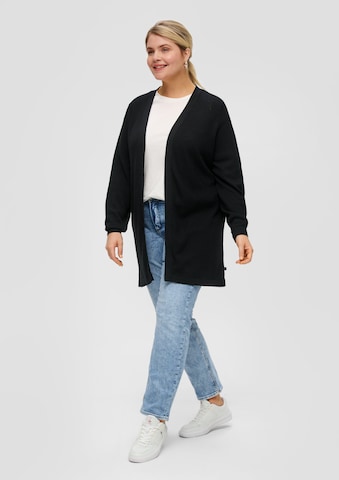 QS Knit Cardigan in Black