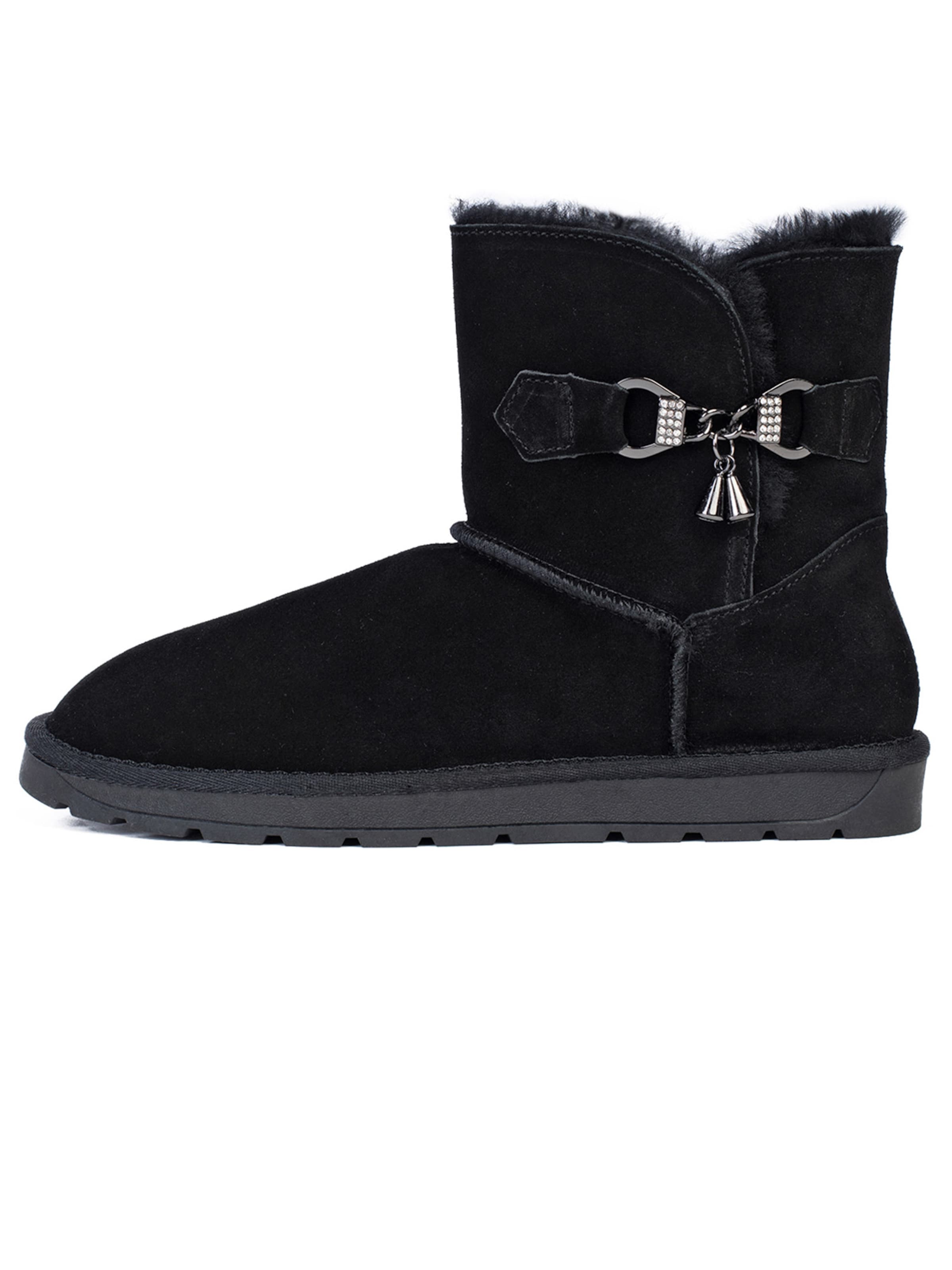 Gooce Snöboots 'Polly' i svart, Produktvy