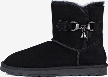 Boots da neve 'Polly' di Gooce in nero: frontale