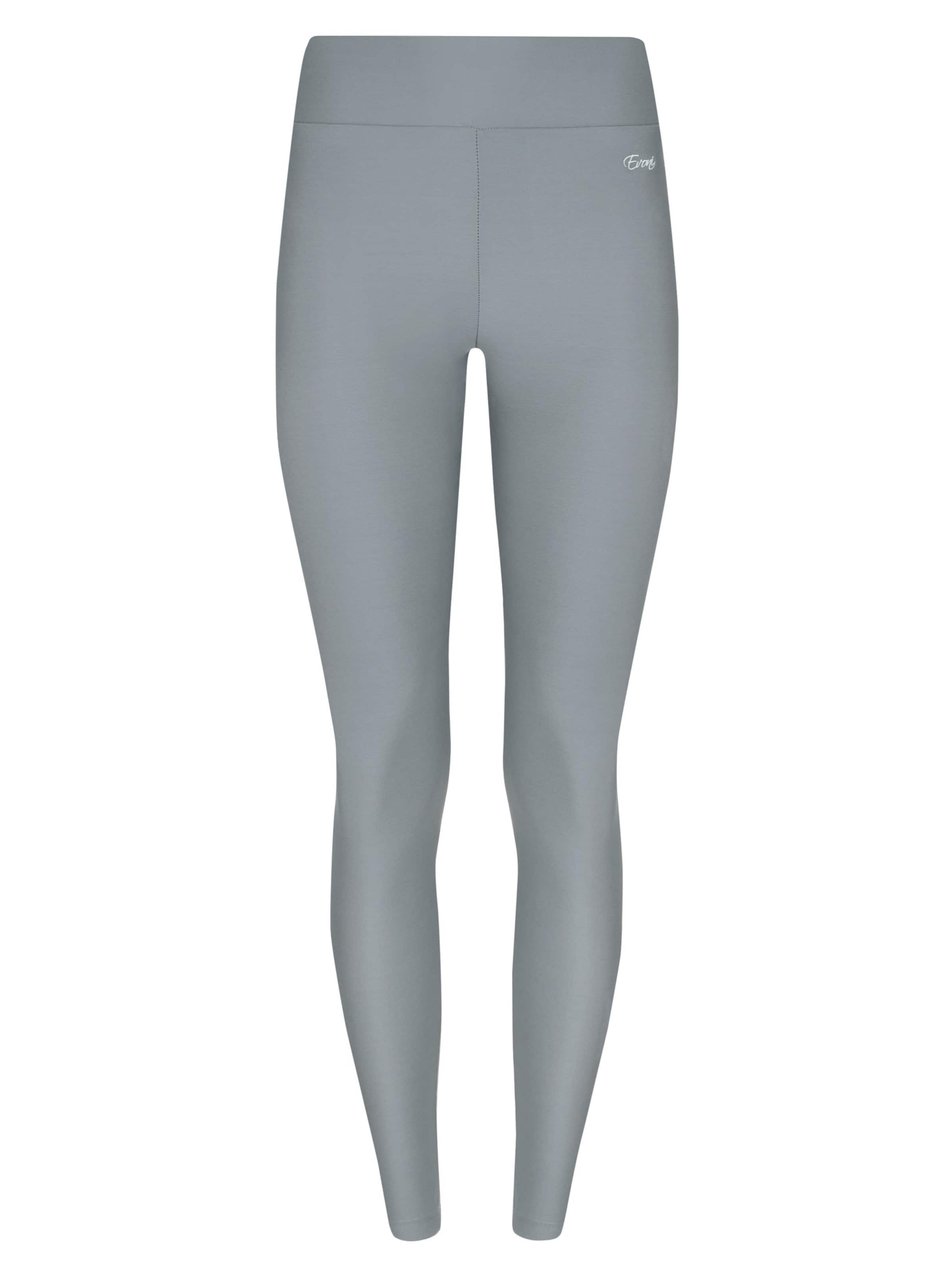 Evoni Leggings 'Thermo'‌‌‌‌‌‌‌‌ in Grau: Vorderseite