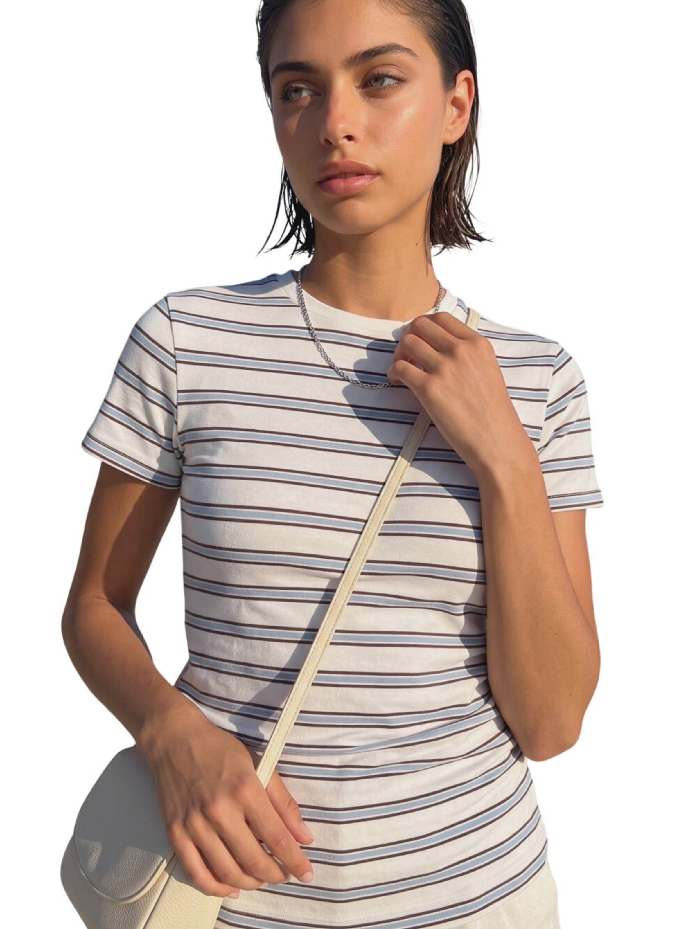 Alexa Dash Shirt‌‌‌‌ in Beige