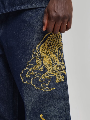 Ed Hardy Loosefit Džíny – modrá